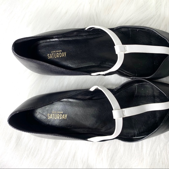 SOLD-Kate Spade Black T Strap Dress Flats - Picture 8 of 10